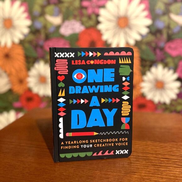 One Drawing a Day Art Journal by Lisa Congdon (New - Non Fiction Art) - Picture 1 of 3